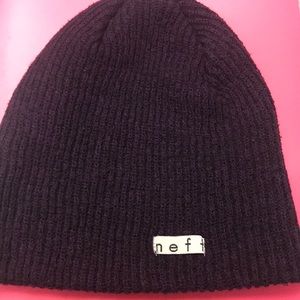 Purple/Black Neff Beanie